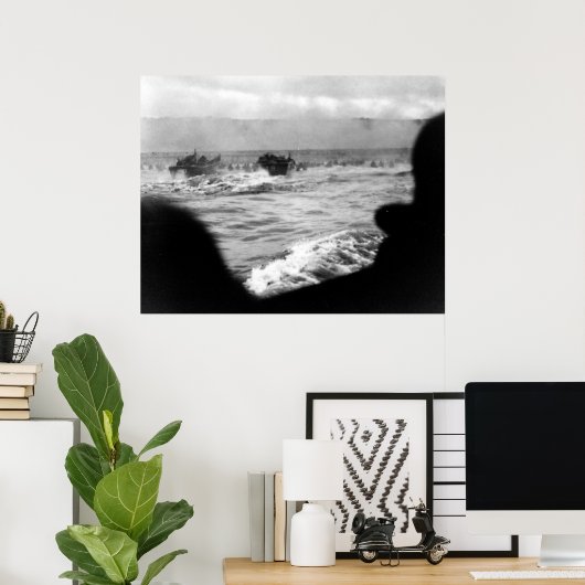 Omaha Beach Poster (Heimbüro)