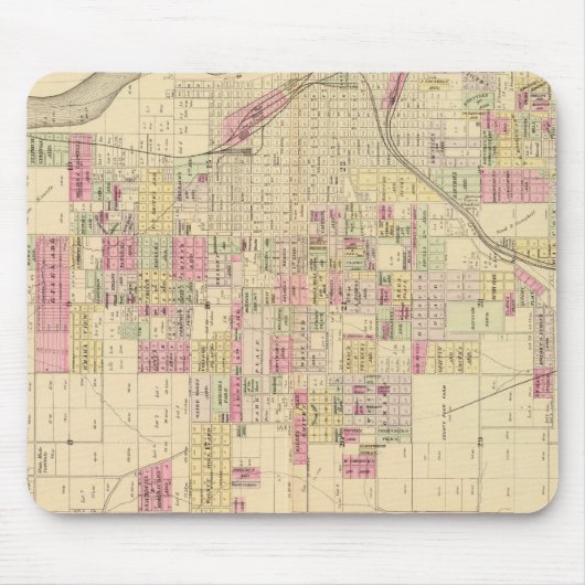 Omaha City, Nebraska Mousepad (Vorne)