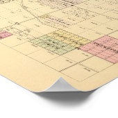 Omaha City, Nebraska Poster (Ecke)