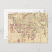 Omaha City, Nebraska Postkarte (Vorne/Hinten)