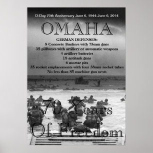 Omaha D-Day 70. Poster