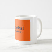 OMAHA! EILE-EILE Kaffee TASSE für DenverBroncos (VorderseiteRechts)