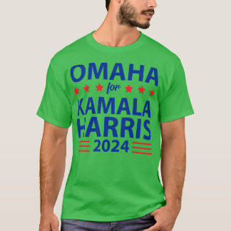 Omaha für KAMALA HARRIS für PRÄSIDENT 2024 T-Shirt
