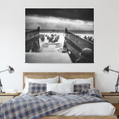 Omaha im Zweiten Weltkrieg der LCVP in die Kiefer  Leinwanddruck (Insitu (Schlafzimmer))