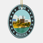 Omaha Keramik Ornament (Rechts)