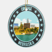 Omaha Keramik Ornament (Links)