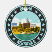 Omaha Keramik Ornament (Hinten)