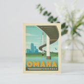 Omaha, NB Postkarte (Stehend Vorderseite)