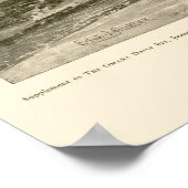 Omaha, NE Panorama Karte - 1906 Poster (Ecke)