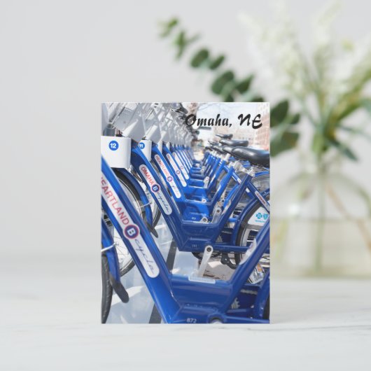 Omaha, NE Postkarte (Stehend Vorderseite)