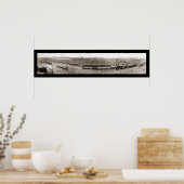 Omaha NE Stockyards Foto 1916 Poster (Küche)