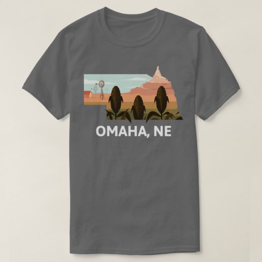 Omaha NE T-Shirt (Design vorne)