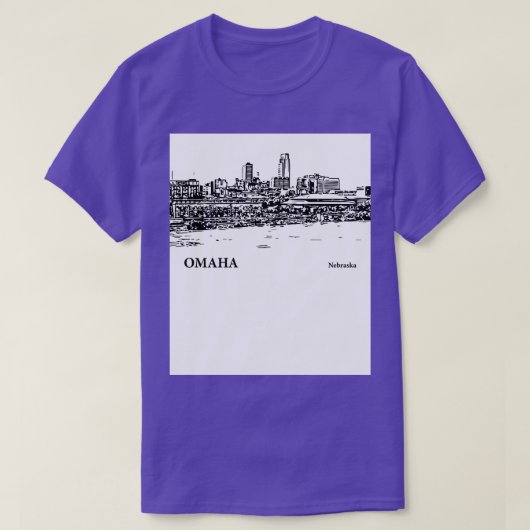 Omaha Nebraska 3 T-Shirt (Design vorne)