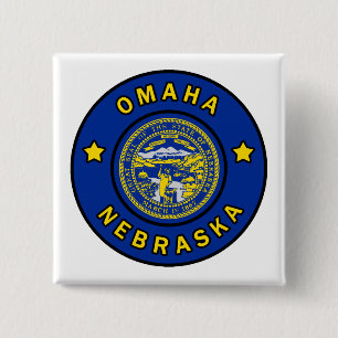 Omaha Nebraska Button