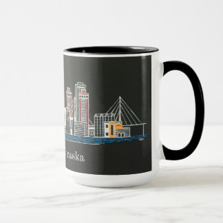 Omaha, Nebraska City Skyline Tasse