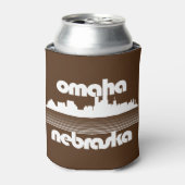 Omaha Nebraska Dosenkühler (Kanne Vorderseite)