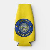 Omaha Nebraska Flaschenkühler (Vorderseite)