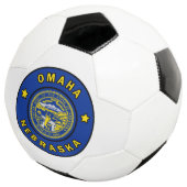 Omaha Nebraska Fußball (Dreiviertel)