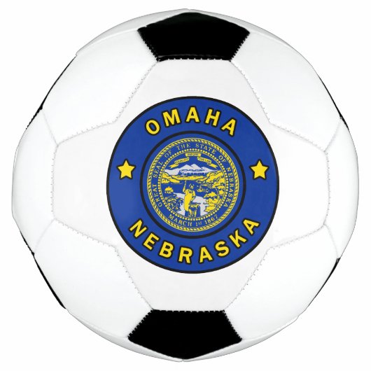 Omaha Nebraska Fußball (Vorderseite)