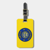 Omaha Nebraska Gepäckanhänger (Vorderseite vertikal)