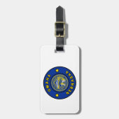 Omaha Nebraska Gepäckanhänger (Vorderseite vertikal)