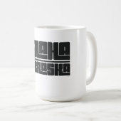 Omaha - Nebraska Kaffeetasse (VorderseiteRechts)