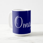 Omaha, Nebraska Kaffeetasse (Vorderseite Links)