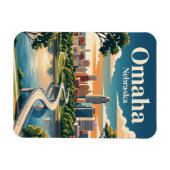 Omaha, Nebraska Magnet (Horizontal)