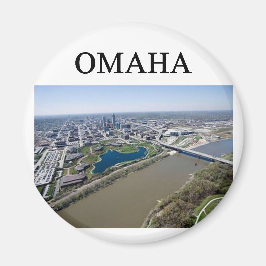 OMAHA Nebraska Magnet (Vorne)