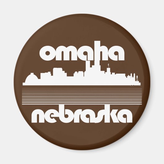 Omaha Nebraska Magnet (Vorne)