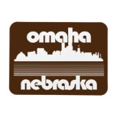 Omaha Nebraska Magnet (Horizontal)