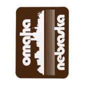 Omaha Nebraska Magnet (Vertikal)