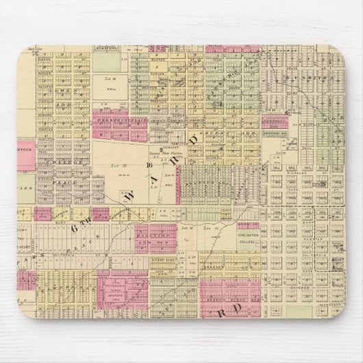 Omaha, Nebraska Mousepad (Vorne)