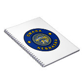 Omaha Nebraska Notizblock (Rechte Seite)