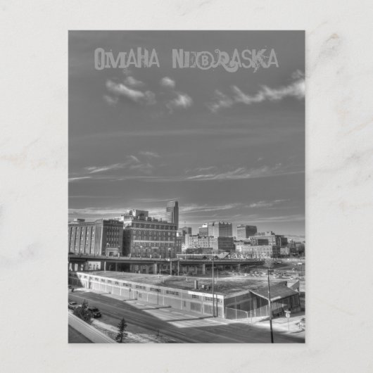 Omaha, Nebraska Postkarte (Vorderseite)