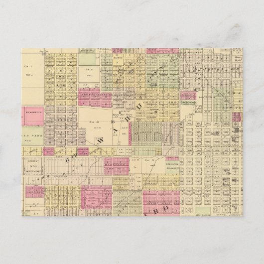 Omaha, Nebraska Postkarte (Vorderseite)