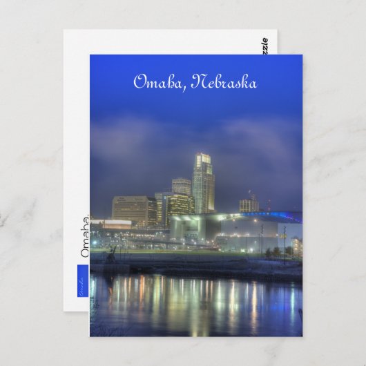 Omaha, Nebraska Postkarte (Vorne/Hinten)