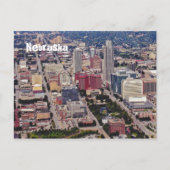 Omaha, Nebraska Postkarte (Vorderseite)