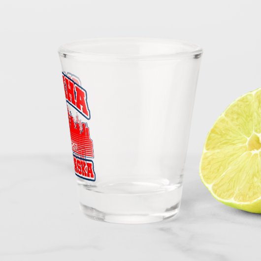 Omaha, Nebraska Schnapsglas (Rechts)