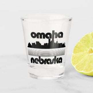 Omaha Nebraska Schnapsglas