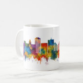 Omaha Nebraska Skyline Kaffeetasse (Vorderseite Links)