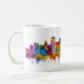 Omaha Nebraska Skyline Kaffeetasse (Links)