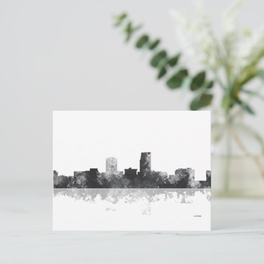 OMAHA NEBRASKA SKYLINE POSTKARTE (Stehend Vorderseite)