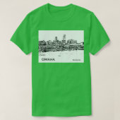 Omaha Nebraska T-Shirt (Design vorne)
