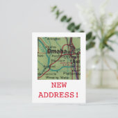 Omaha New Address Ankündigung (Stehend Vorderseite)