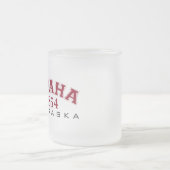 OMAHA, NOTIZ: - 1854 MATTGLASTASSE (Mittel)