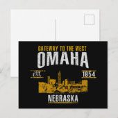 Omaha Postkarte (Vorne/Hinten)