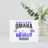 Omaha Postkarte (Stehend Vorderseite)