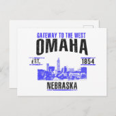 Omaha Postkarte (Vorne/Hinten)