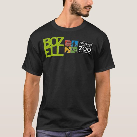 Omaha S HD-Zoo-Logo1 T-Shirt (Vorderseite)